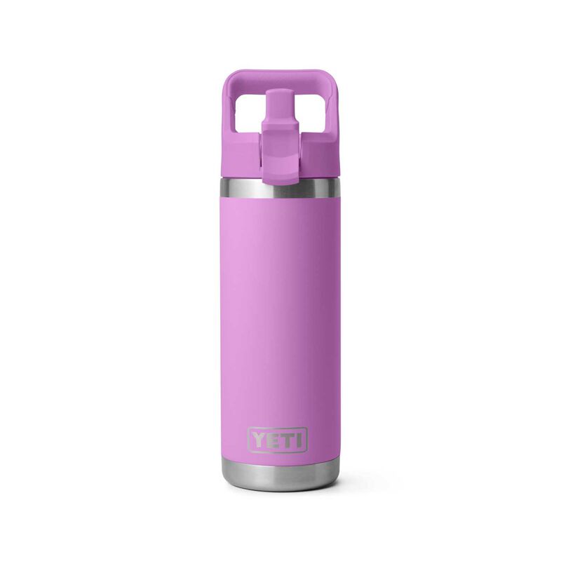YETI Rambler&reg; 18oz (530ml) Insulated Water Bottle with Colour-Matched Straw image number 2